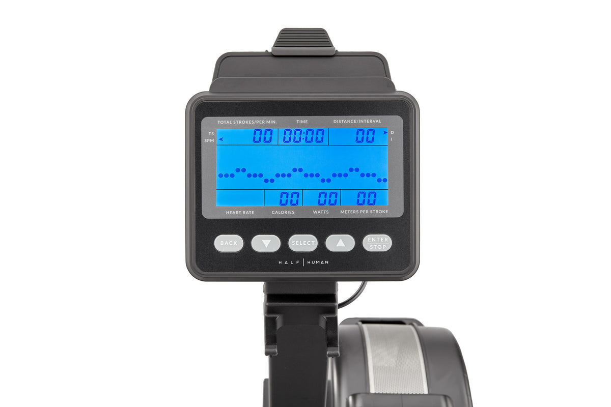 Half Human Rower Air Rowing Machine